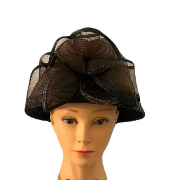August Collections cloche Kentucky derby hat main image 8